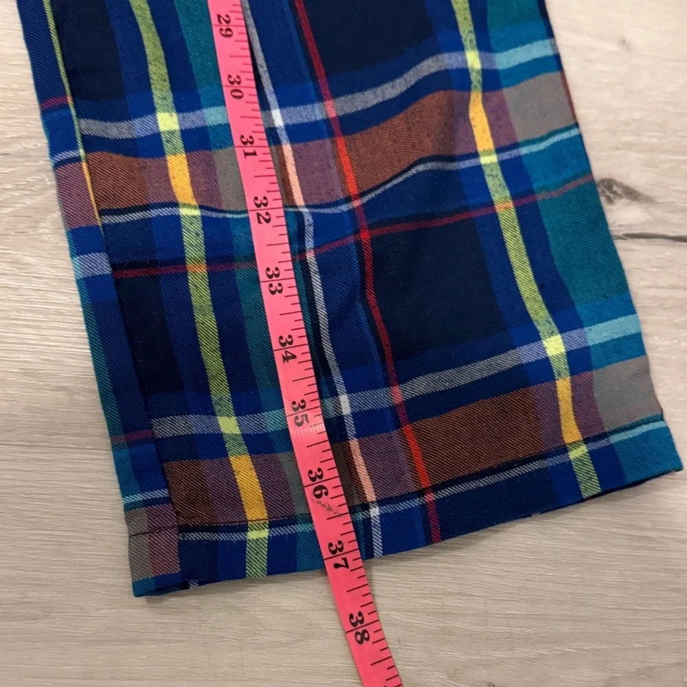 GAP Multicolor Plaid Lounge Pants